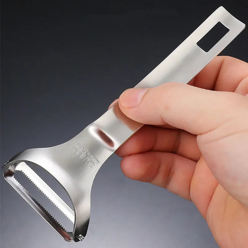Axyaa Stainless Steel Peeler: Multi-functional Kitchen Gadget for Vegetables and Fruits