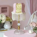 Axyaa Tassels Table Lamp: French American Retro Pastoral Design for Living Room Bedroom