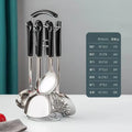 Axyaa Stainless Steel Kitchenware Set with Ceramic Handle - 7pcs Nordic Tools