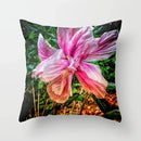 Axyaa Decor Pillowcase: Flower Print Square, Bedroom & Living Room 45x45cm
