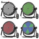 Axyaa RGB Par Light 72LEDs DMX Remote Control DJ Disco Party Lights