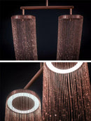 Axyaa Nordic Tassel LED Chandelier for Home and Retail Decor