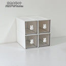 Axyaa Desktop Organizer Box: Rabbit Pen Holder & Drawer Stationery Rack