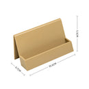 Axyaa Desktop Shelf Box: Simple Business Card Organizer for Office Storage
