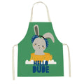 Axyaa Lion Truck Kitchen Apron with Cute Animal Design