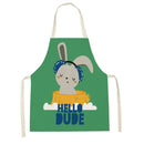 Axyaa Lion Truck Kitchen Apron with Cute Animal Design