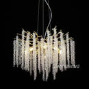 Axyaa Luxe Nano Electroplating Crystal Tassel Chandelier LED Lamp