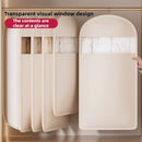 Axyaa Clothes Dust Cover Bag - Transparent Hanging Storage Space Saver