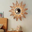 Axyaa Rattan Wall Lamps Indoor Tea House Background Lights