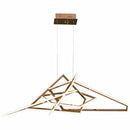 Axyaa Modern Luxury Foyer LED Pendant Lights Villa Dining Room Hanging Lamp