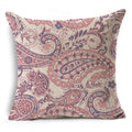Axyaa Ramadan Vintage Ethnic Pattern Cushion Cover 45x45cm Linen Pillow Case