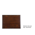 Axyaa Walnut Wooden Tray with Beech Handle for Kitchen, Fruit, Bread Serving