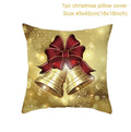 Axyaa Christmas Cushion Cover 2022: Merry Decorations, Navidad, Noel, Xmas Gifts, Happy New Year 2023