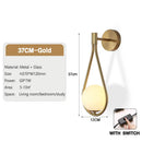 Axyaa Bedside Bedroom Wall Sconce Metal Light Fixture Switch Included
