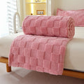 Axyaa Cozy Flannel Fleece Blanket, 180*200cm, Single Double Size