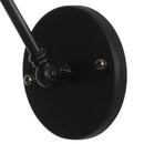Axyaa Industrial Iron Double Arm Wall Lamp for Bedroom, Study, and Corridor