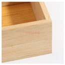 Axyaa Bamboo Woven Tray Bread Dim Sum Candy Snack Storage Basket