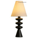 Axyaa Vintage Solid Wood Desk Lamp for Cozy Living Spaces
