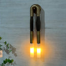 Axyaa Vintage Copper Wall Sconce LED Lamp for Bedroom & Living Room