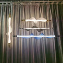 Axyaa Net-Silk Nordic Art Chandelier for Living Room and Bar Counter