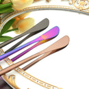 Axyaa Gold Butter Knife Set Stainless Steel Cheese Spreaders Cutlery Flatware Tool