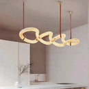 Axyaa Marble Chandelier: Spanish Marble Pendant Lights for Kitchen, Living Room, Loft
