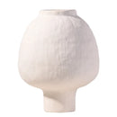 Axyaa Ceramic Vase: Wabi Sabi Minimalist Home Decor for Fresh Flowers
