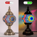 Axyaa Handmade Glass Mosaic Table Light for Home and Hospitality Settings