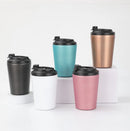 Axyaa Stainless Steel Insulated Cup - Hot/Cold Beverage Tumbler (12oz)