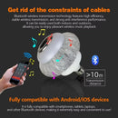 Axyaa Smart RGB Music Light Bulb with Speaker and Remote Control