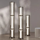 Axyaa Modern Glass LED Floor Lamp Living Room Bedroom Lighting Fixtures