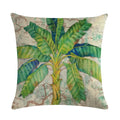 Axyaa Tropical Rain Forest Pillowcase for Office Sofa and Leisure Decoration