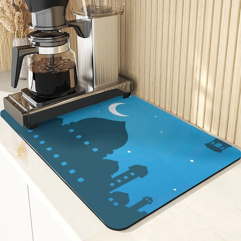 Axyaa Silicone Placemat Dish Table Mats Architecture Printing
