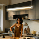 Axyaa Modern LED Pendant Chandeliers for Living and Dining Room Decor
