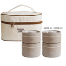Axyaa Insulated Stackable Lunch Container Set for Adults and Kids