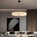 Axyaa Luxury Glass Chandelier for Elegant Living & Dining Spaces