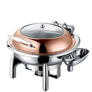 Axya Stainless Steel Buffet Stove for Hotel Breakfast & Hot Pot