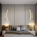 Nordic Black Gold LED Wall Lamp Axyaa Modern Living Room Bedroom Sconces