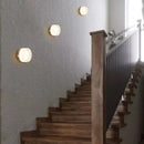 Axyaa Glass LED Wall Lamp for Modern Home Decor Lighting