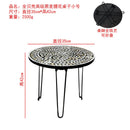 Axyaa Nordic Flower Tray: Handmade Round Foldable Storage Tray