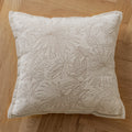 Axyaa Beige Plush Throw Pillow Cover 45X45 - Cojines Decorativos Para Sofa