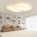 Axyaa Nordic Cream LED Ceiling Lamp: Modern Minimalist Lighting for Home, Restaurant, Bedroom