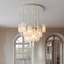 Axyaa LED Chandelier for Modern Home Decoration and Indoor Lighting