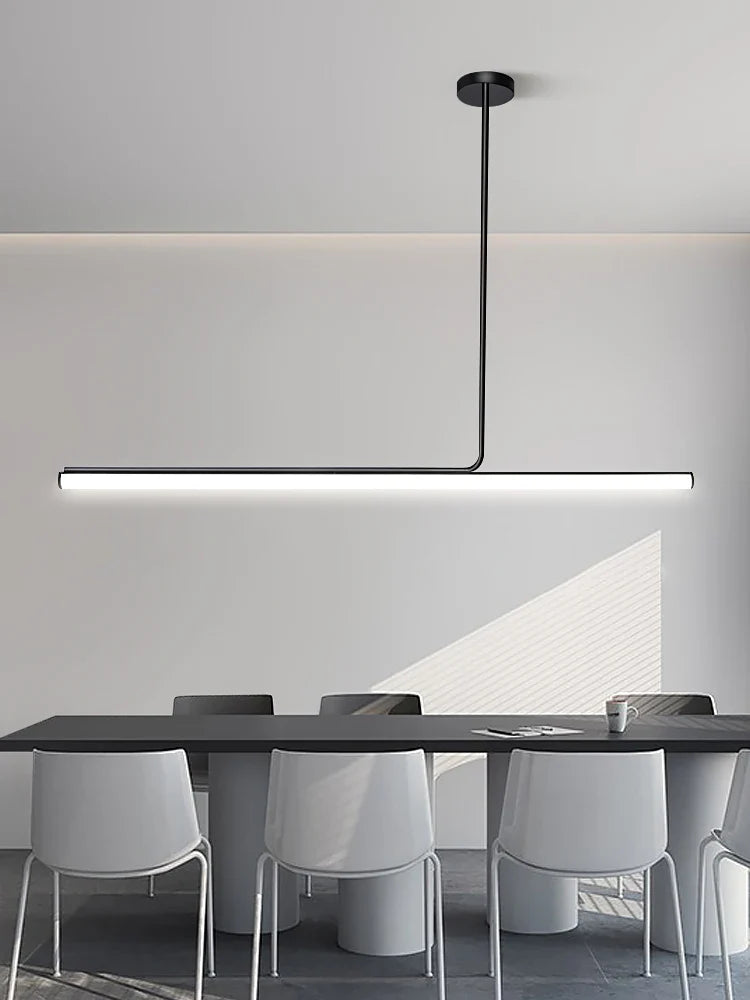 Axyaa Simple Modern LED Chandelier for Dining Room Study Bar Table