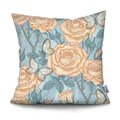 Axyaa Tropical Plant Parrot Decorative Pillow Cover - Flowers Sofa Cushion Case