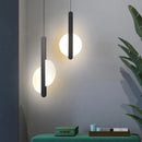 Axyaa Nordic Black Bedside Pendant Lamp Luxury Bedroom Decoration Light