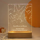 Axyaa Personalized Constellation Chart Lamp for Couples MOM DAD LOVE Family Birthday Gift