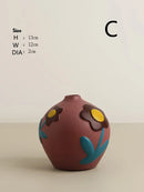 Nordic Morandi Ceramic Vase - Axyaa Brand