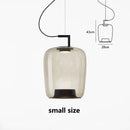 Axyaa Glass Restaurant Pendant Lamp Minimalist Nordic LED Hanging Light