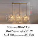 Axyaa Glass LED Pendant Lights for Indoor Lighting, Luxury Ceiling Lamp for Bedside, Bathroom, Bar, Restaurant